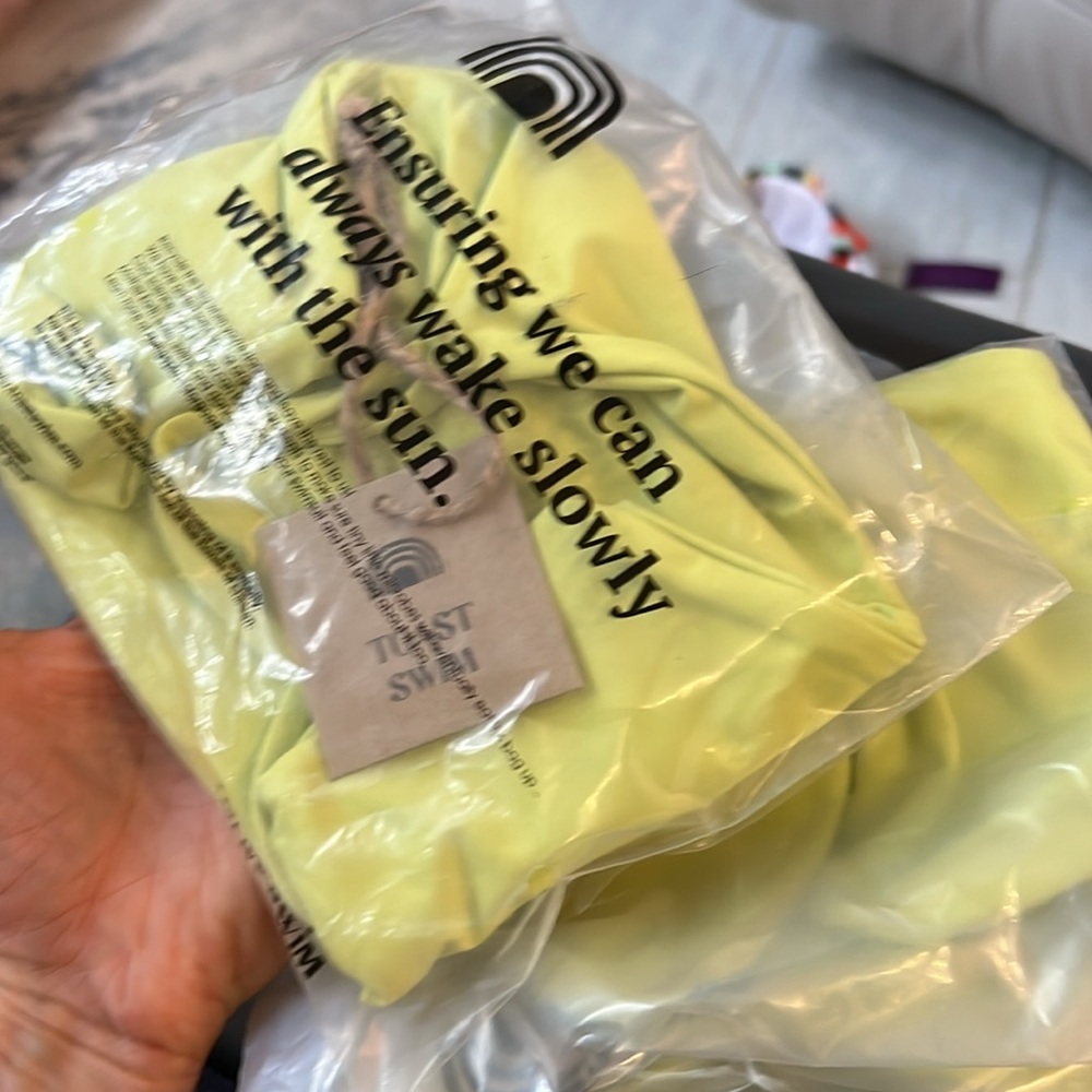 2/$70 NWT FP x Toast Swim Apex Top Daiquiri - Picture 5 of 5
